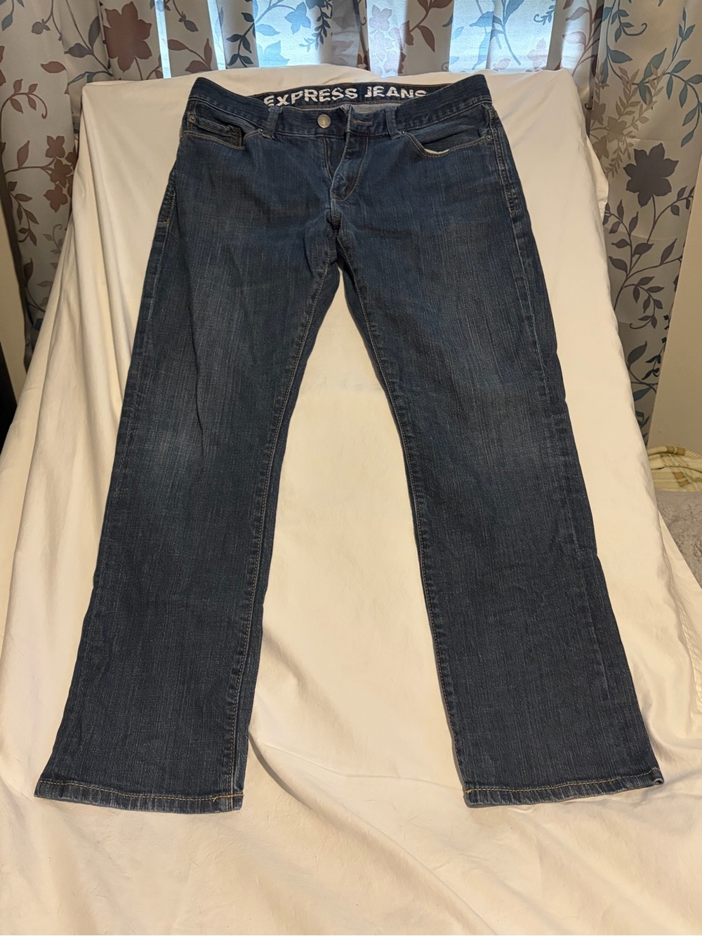 Express Men’s Indigo Bootcut Jeans